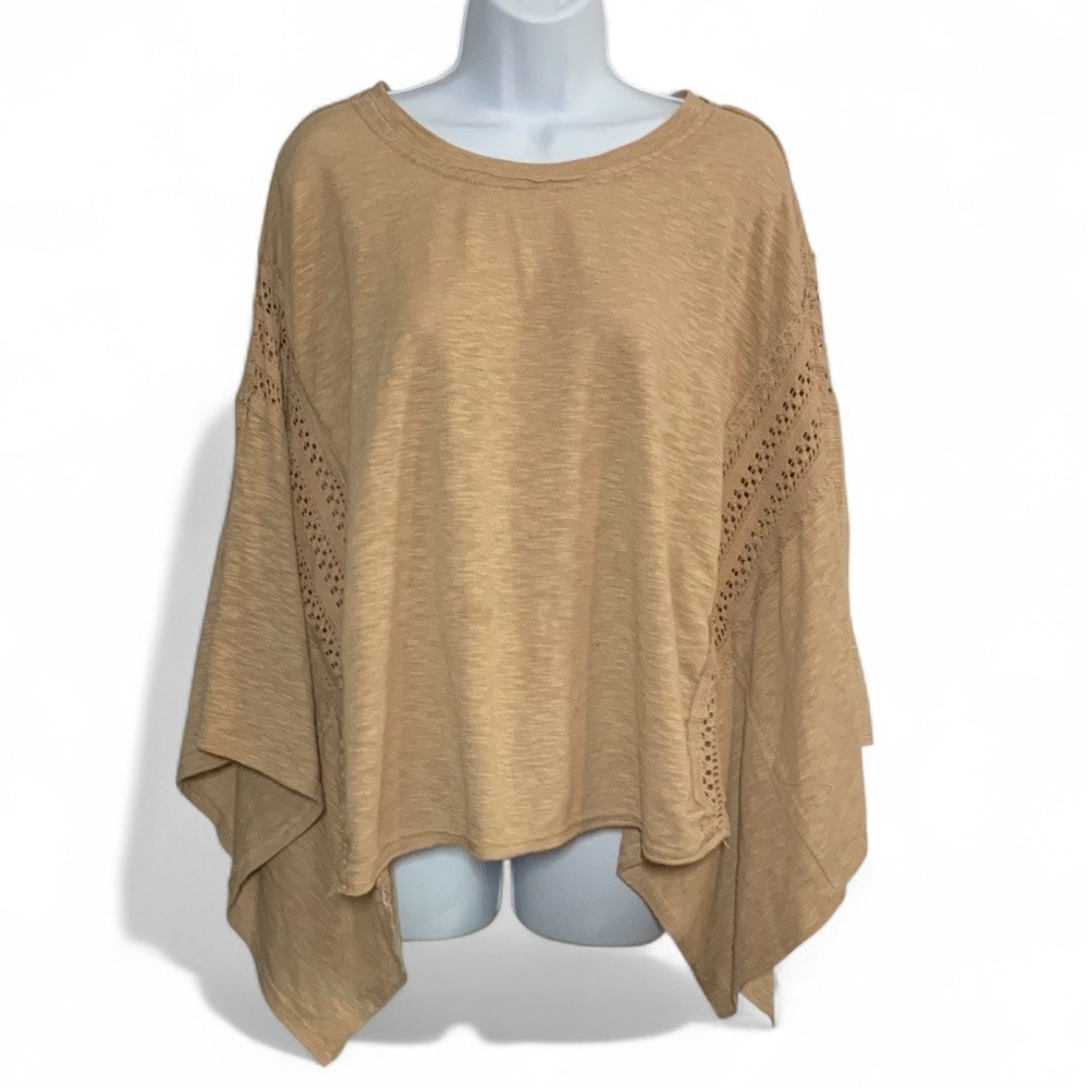 ARULA, Beige Poncho Top size‎ Medium